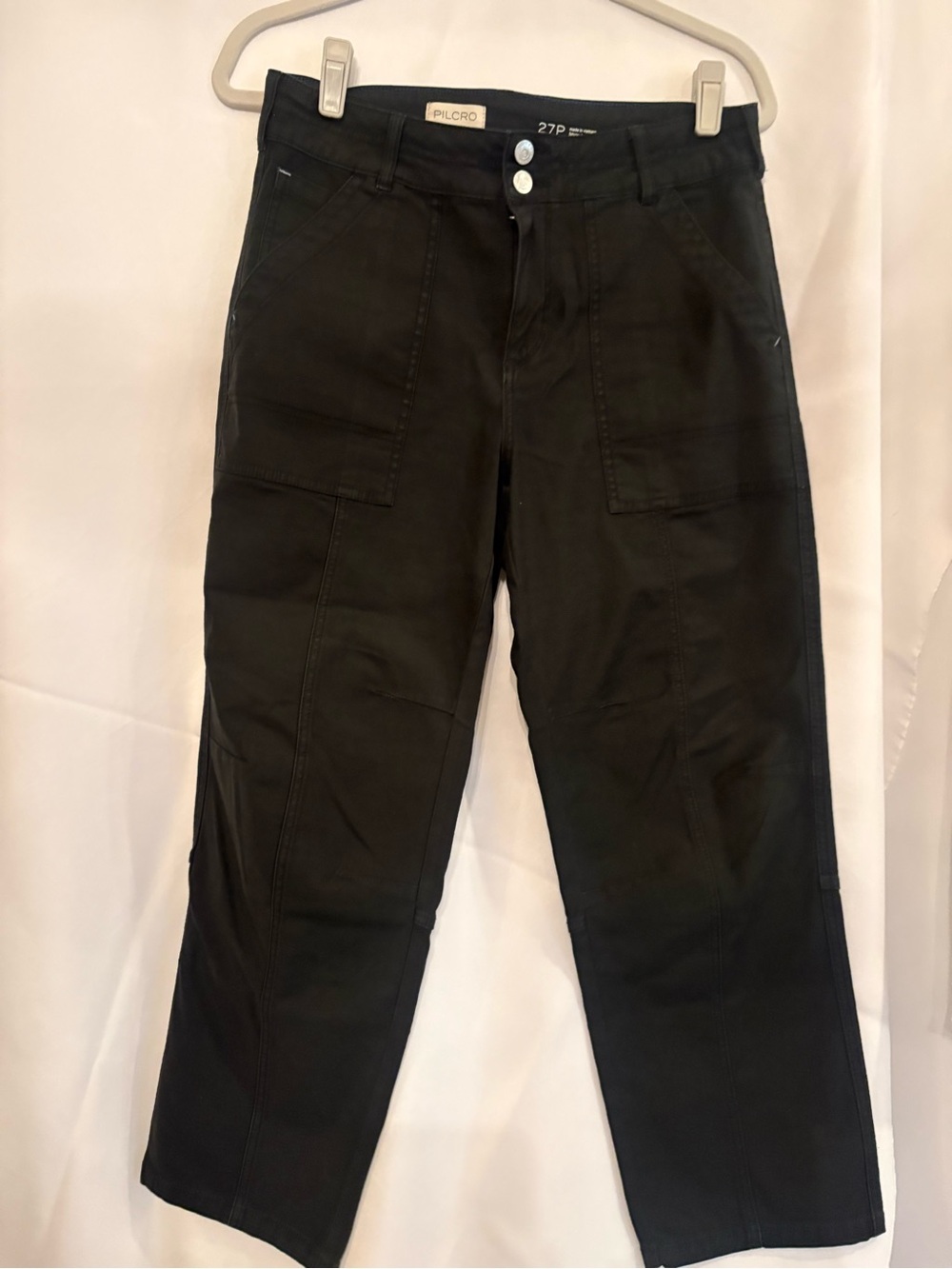 Pilcro Woman’s Black Utility Pants